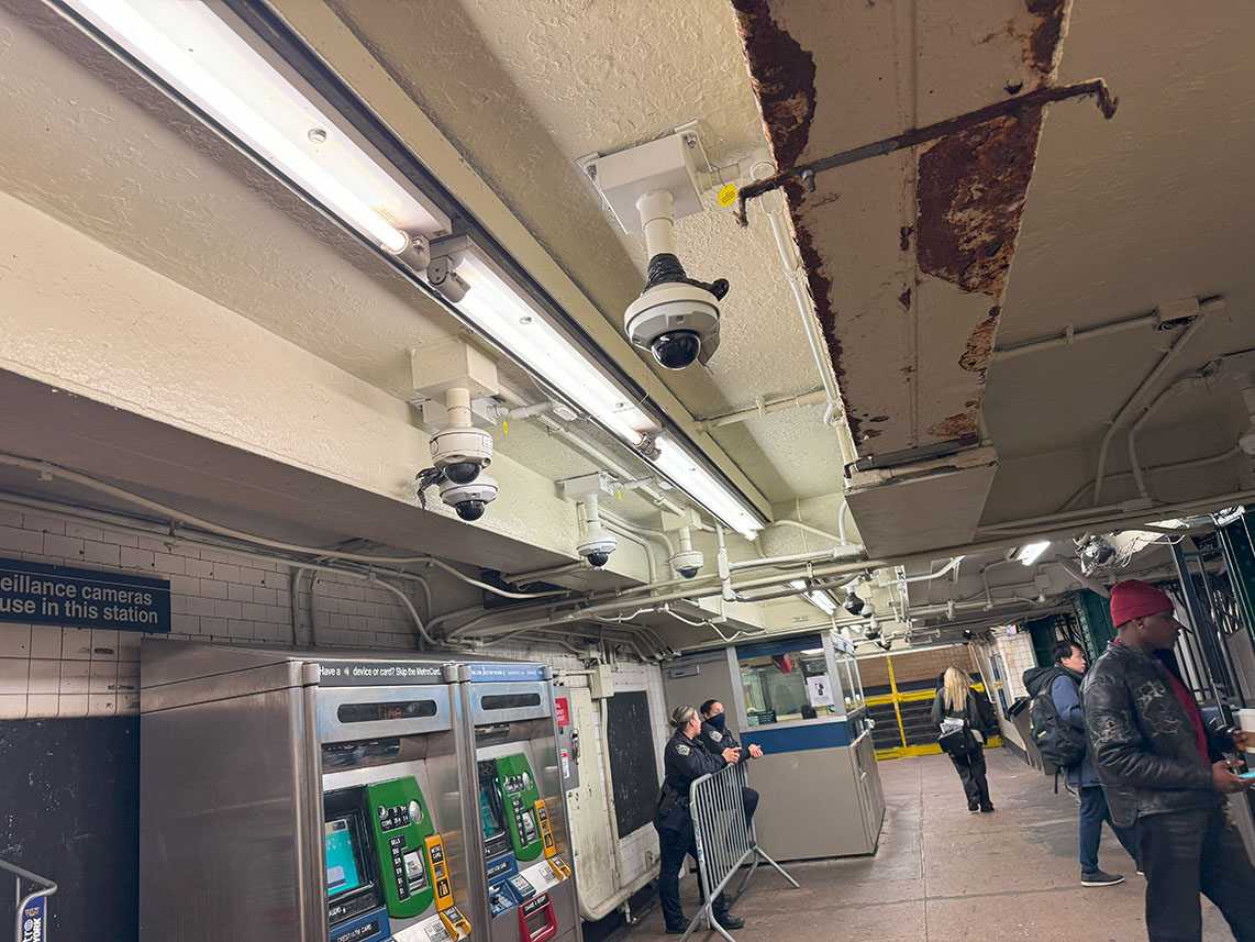 MTA NYCT Electronic Security System (ESS) at West 4th Street Station